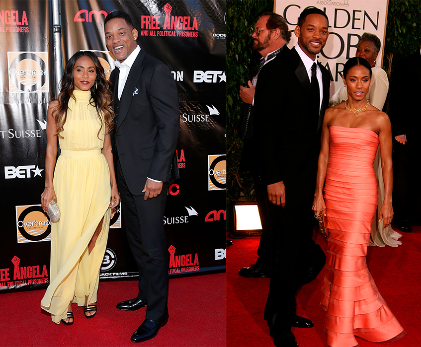 Уилл Смит с женой