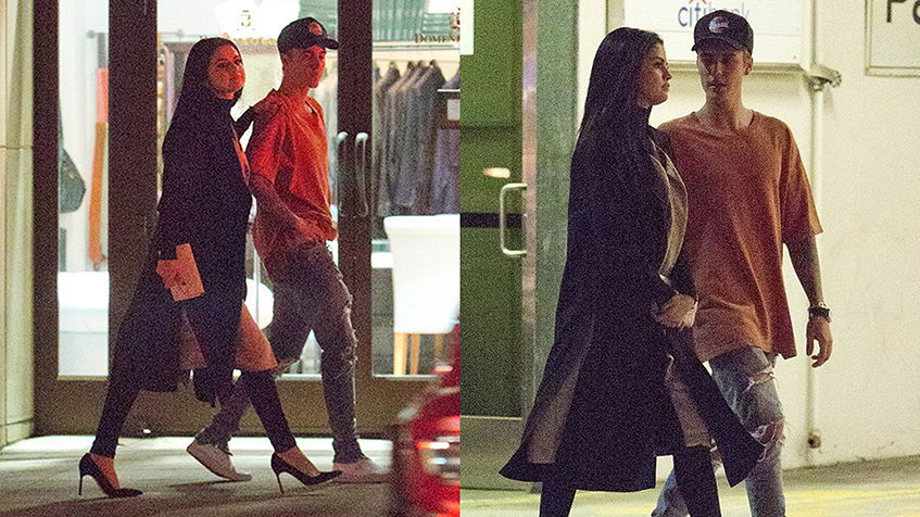 селена гомес и джастин бибер