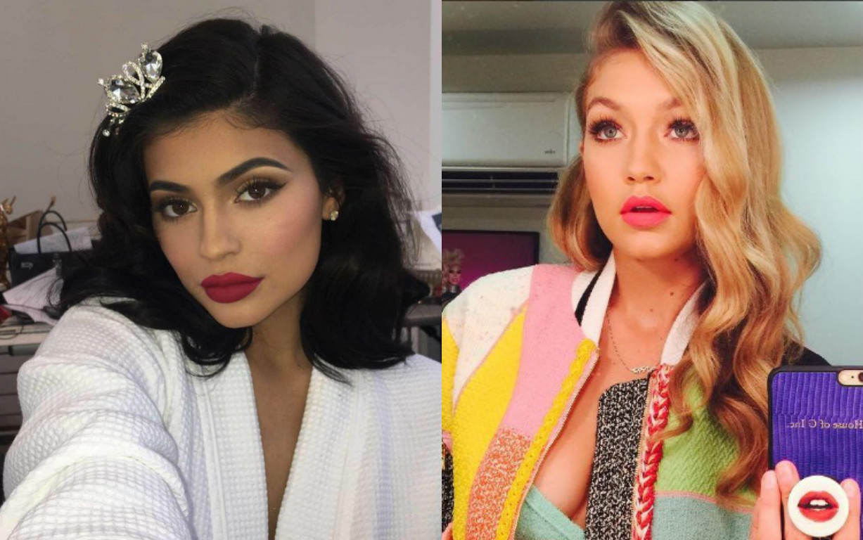 Джиджи Хадид и Кайли Дженнер