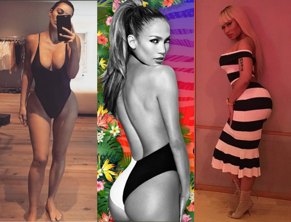 ягодицы звезд