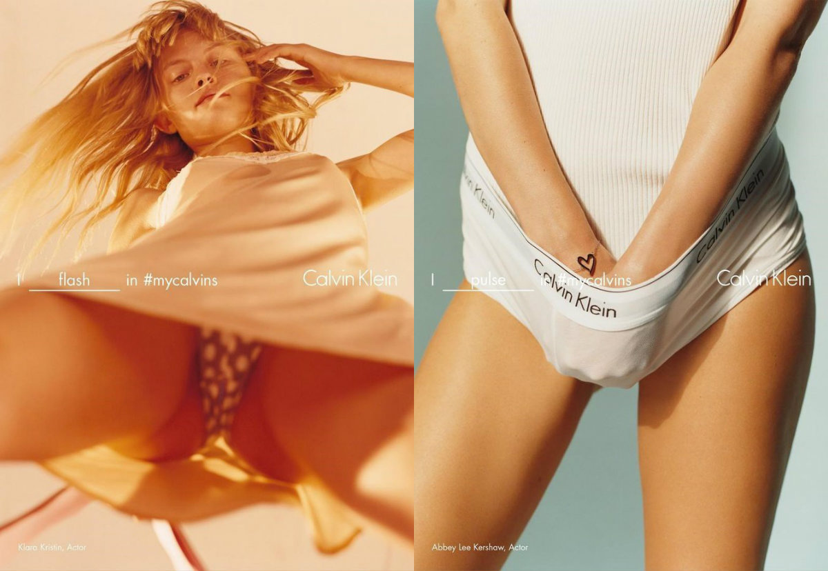 ajnj1 - Эпатажная рекламная кампания бренда Calvin Klein.