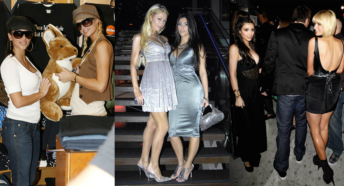 Пэрис Хилтон и Ким Кардашьян