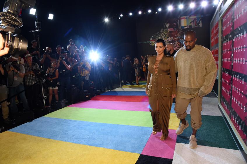 Kim Kardashian and Kanye West