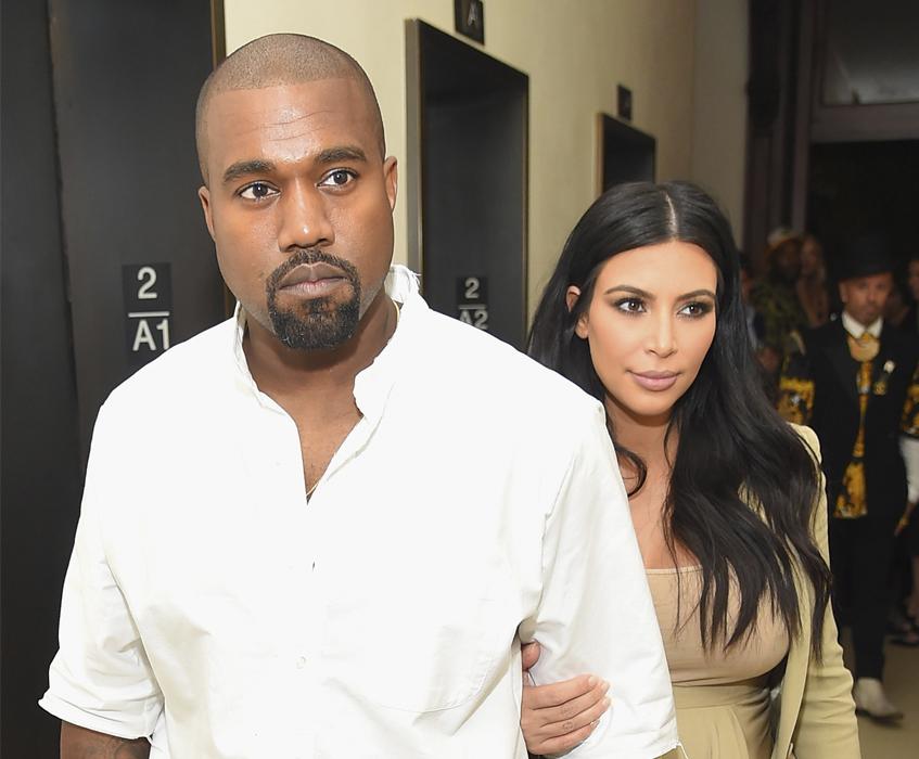 Kim Kardashian and Kanye West