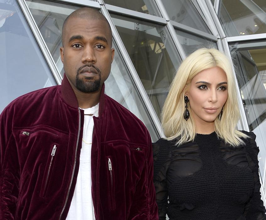 Kim Kardashian and Kanye West