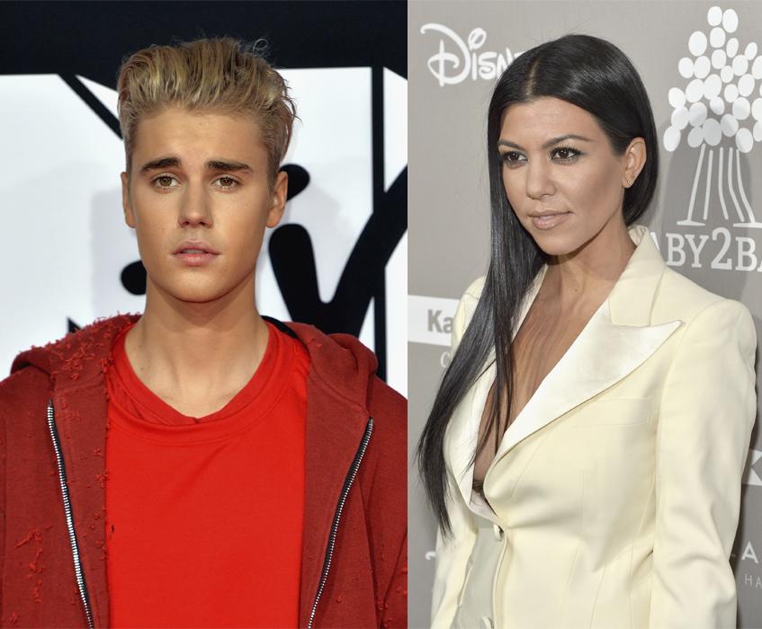 Justin Bieber kourtney kardashian