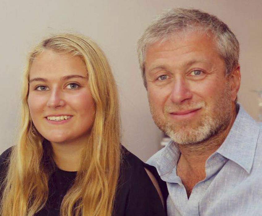 София Абрамович и Роман Абрамович