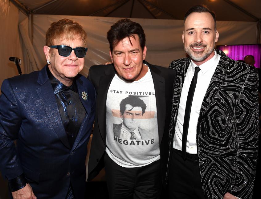 Элтон Джон с возлюбленным