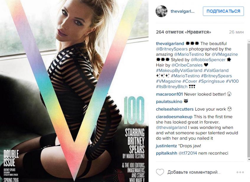 Бритни спирс на обложке журнала