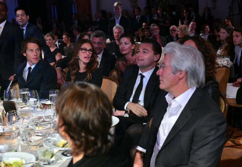 Джулия Робертс с Ди Каприо