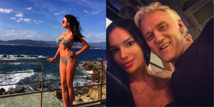 Александр Маршал с возлюбленной