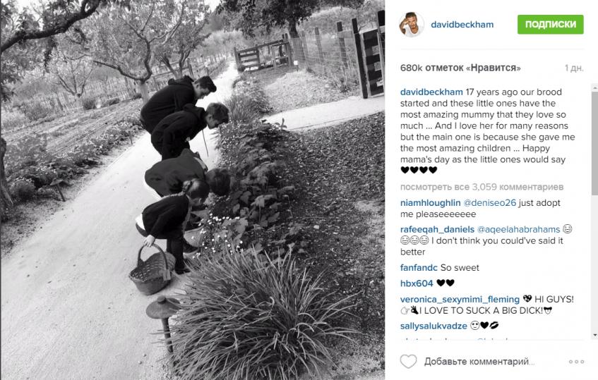 Дети Дэвида Бекхэма