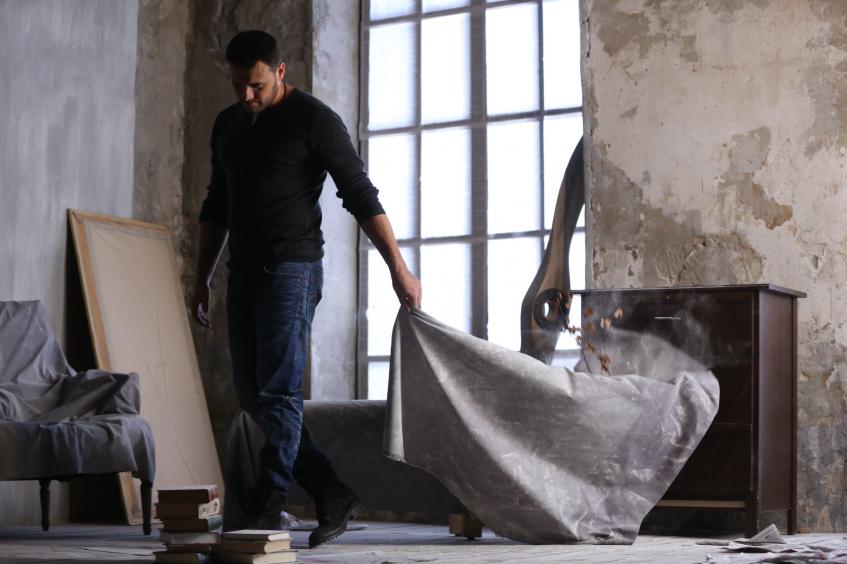 Эмин на съемках клипа