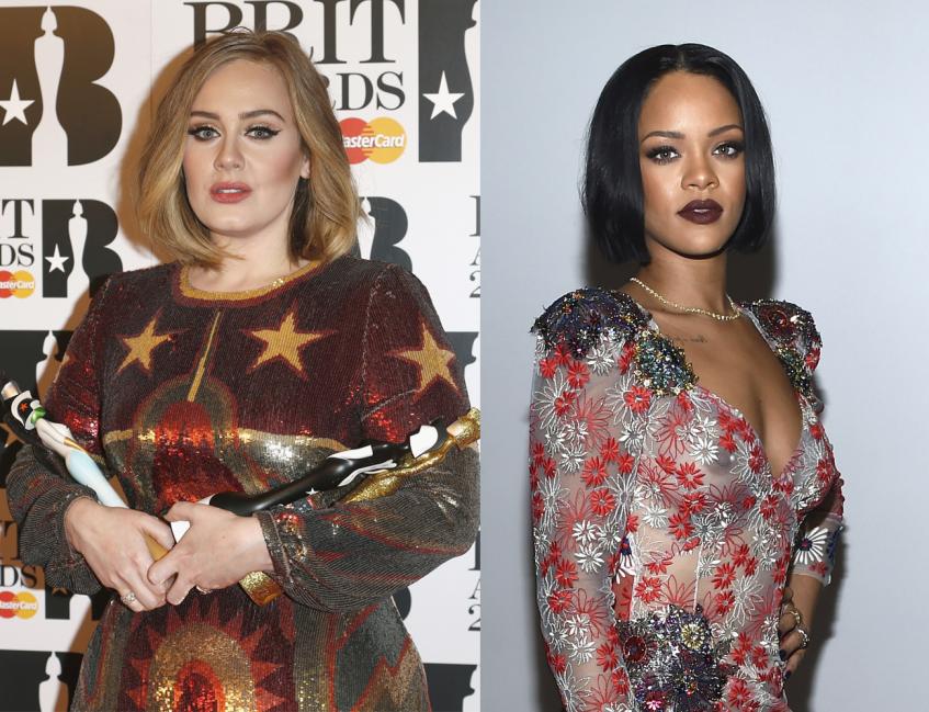 Рианна и Адель