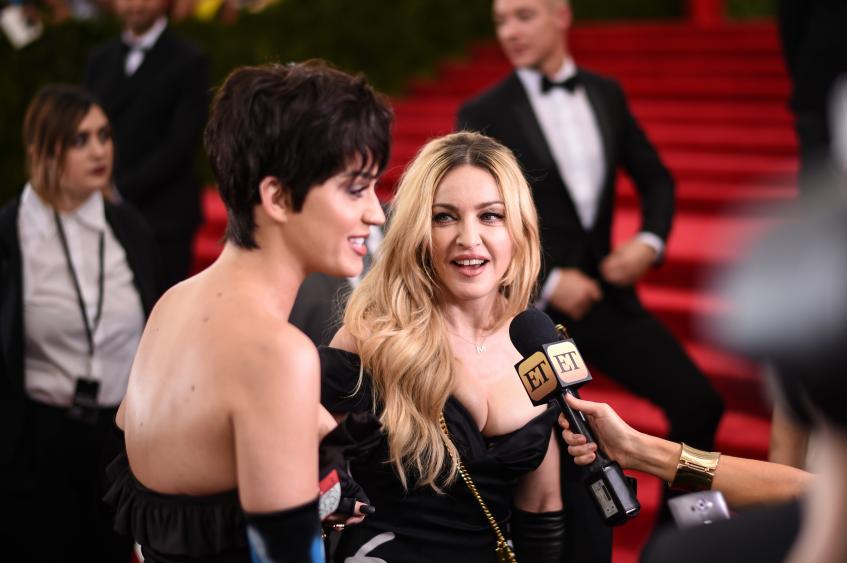 Мадонна и Кэти Перри