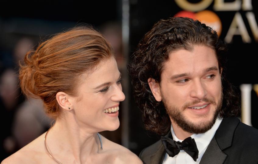 Kit Harington and Rose Leslie