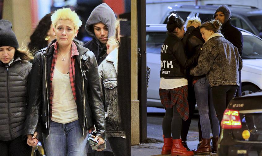 Пэрис Джексон с друзьями