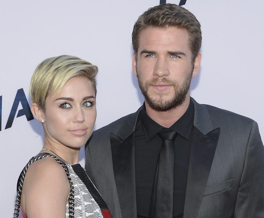 Лиам Хэмсворт и Майли Сайрус