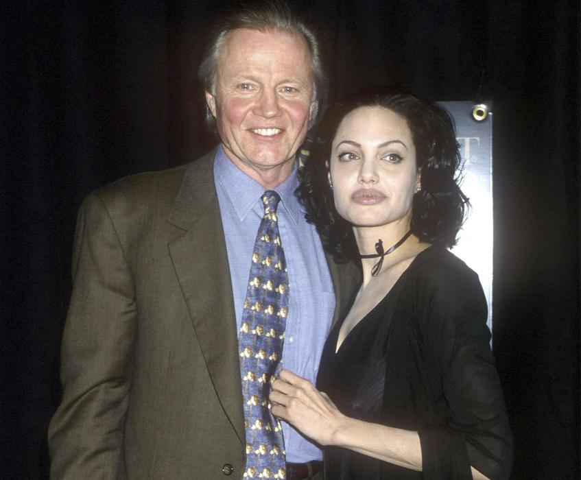 Анджелина Джоли и Джон Войт