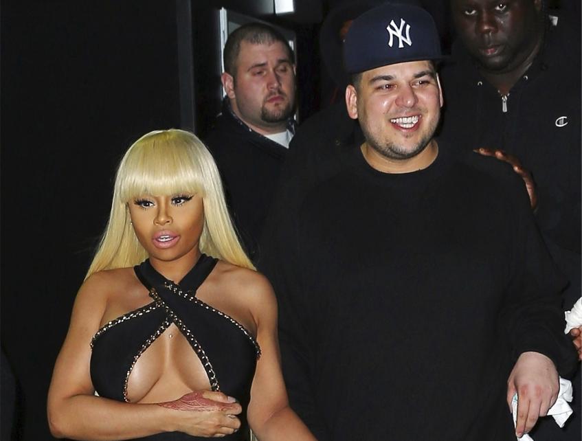 Блэк Чайна и Роб Кардашьян