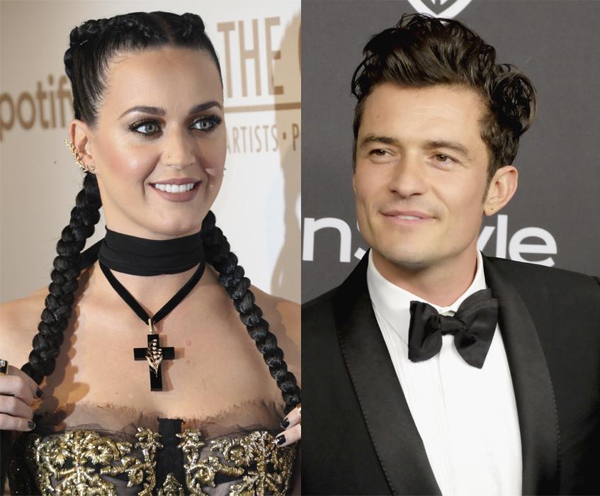 Кэти Перри и Орландо Блум