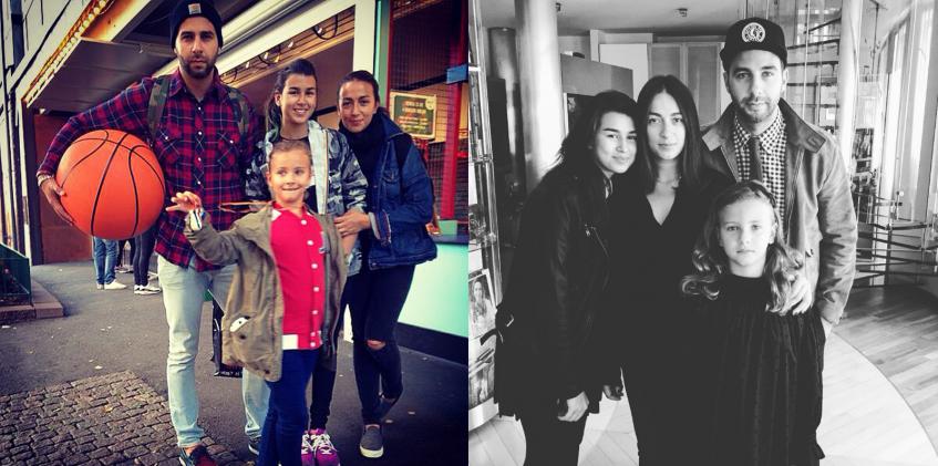 Иван Ургант и семьей