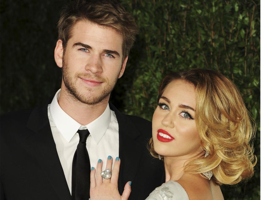 Майли Сайрус и Лиам Хемсворт