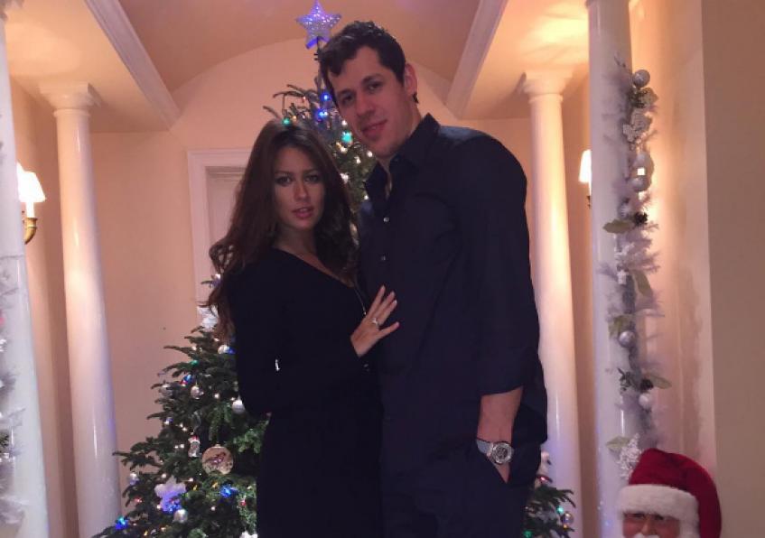 Евгений Малкин и Анна Кастерова