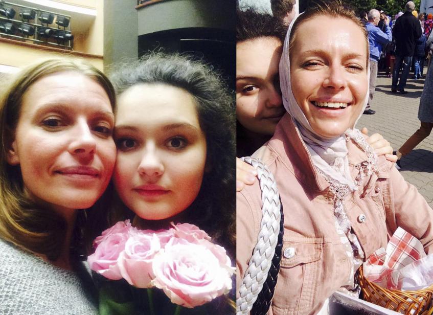 Любовь Толкалина с Дочерью