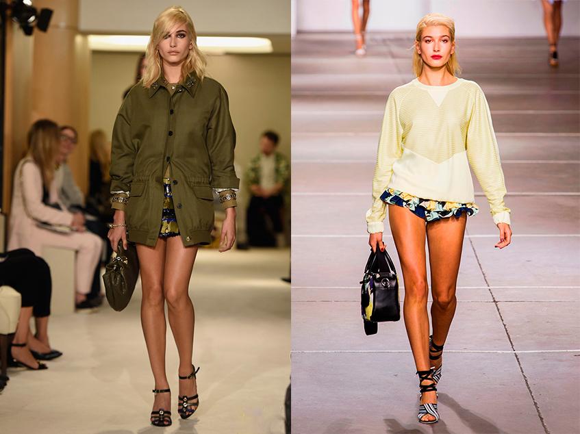 hailey baldwin catwalk
