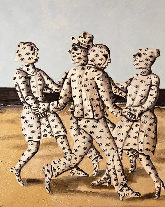 Хоровод, Наталья Нестерова, 2009 г. (Государственный Русский музей)