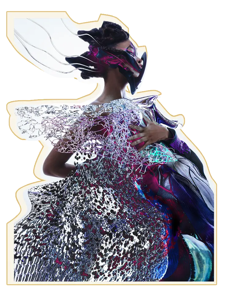 Photo: Ника Давыдова. Style: Екатерина Белая. MakeUp: Маргарита Арт. 3D: Лена Читинская. Concepts & Art Direction: Никита Реплянский