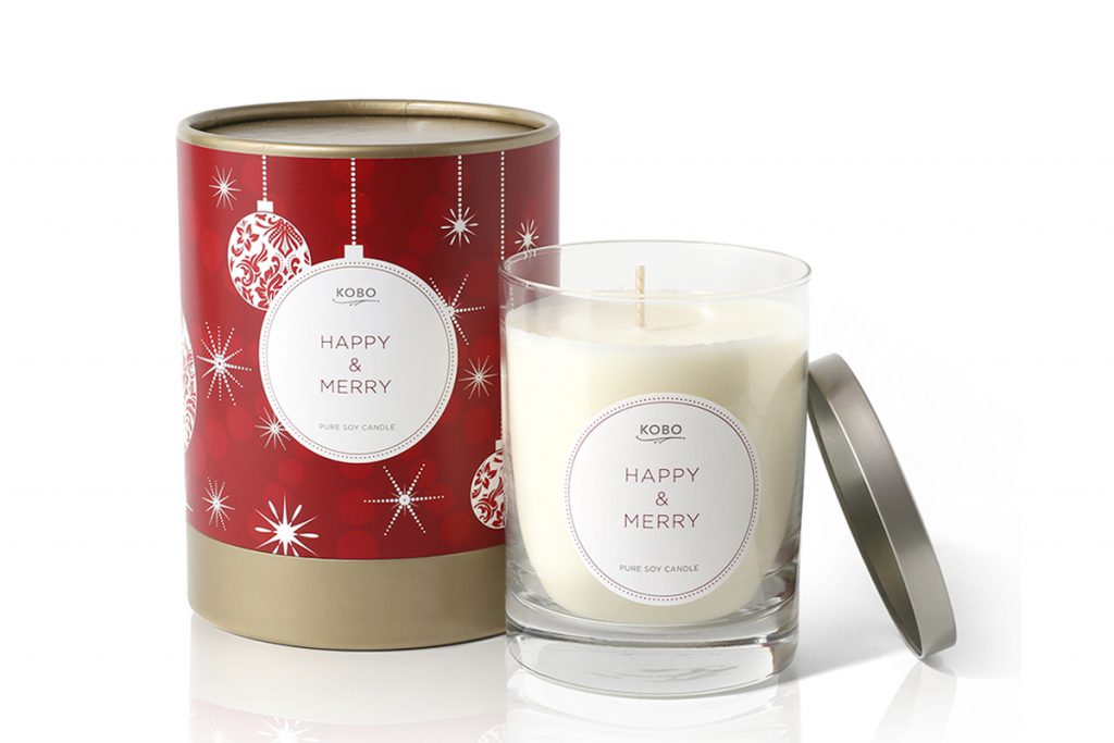 Свеча Happy And Merry, Kobo Candles, 3900 рублей. С ней в твоем доме всегда будет уютно!