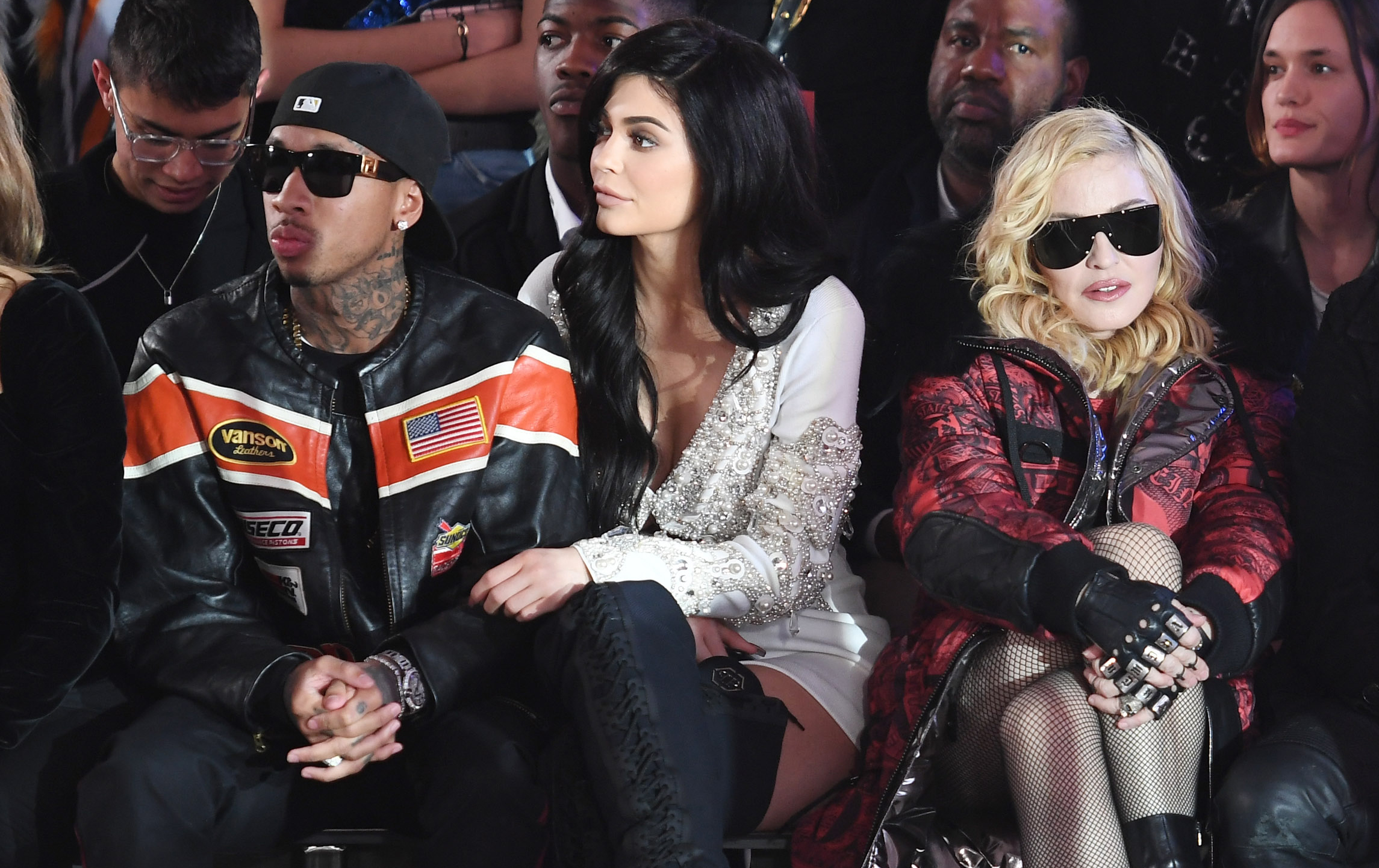 Мадонна, Кайли Дженнер и Тайга, София Ричи и Пэрис Хилтон