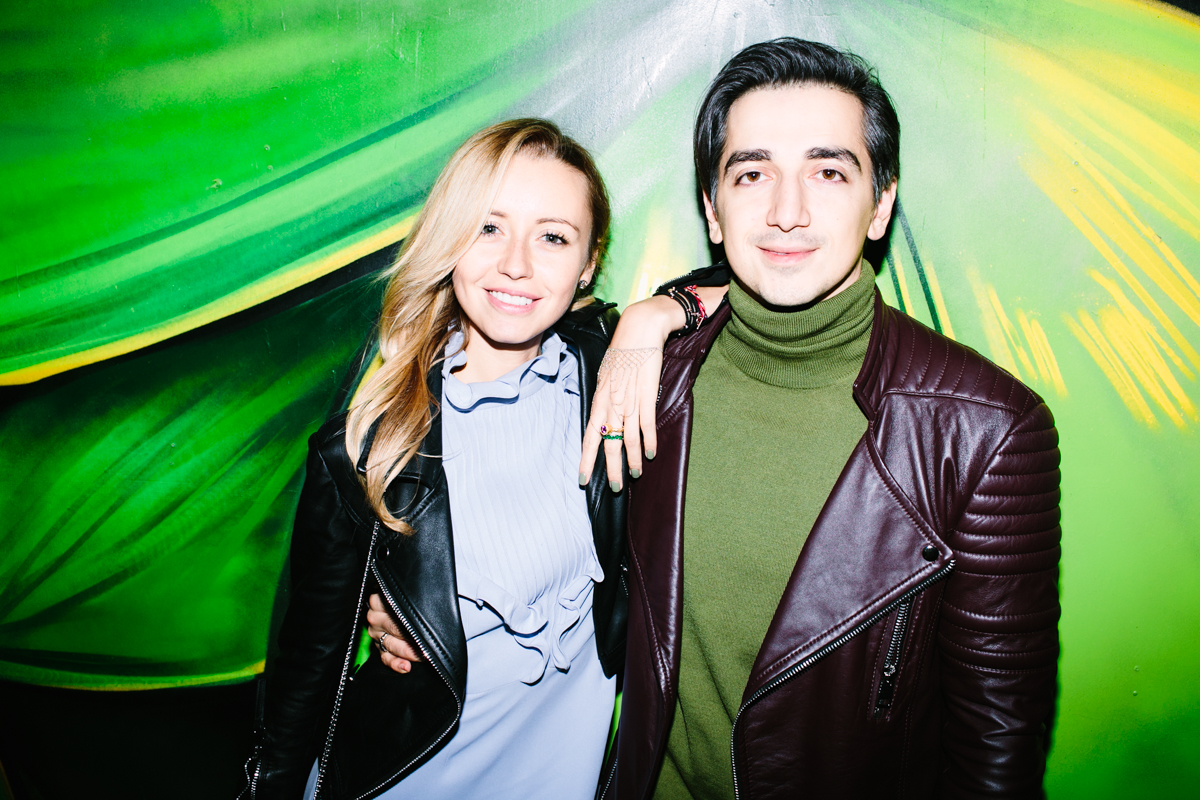 Мария Ивакова, Мурад и Наталья Османн на вечеринке Jameson