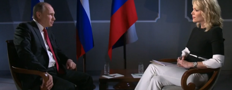 Владимир Путин интервью Мегин Келли