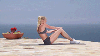 девушка, спорт