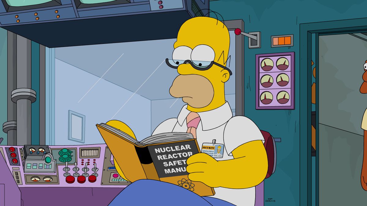 Гомер на атомной станции