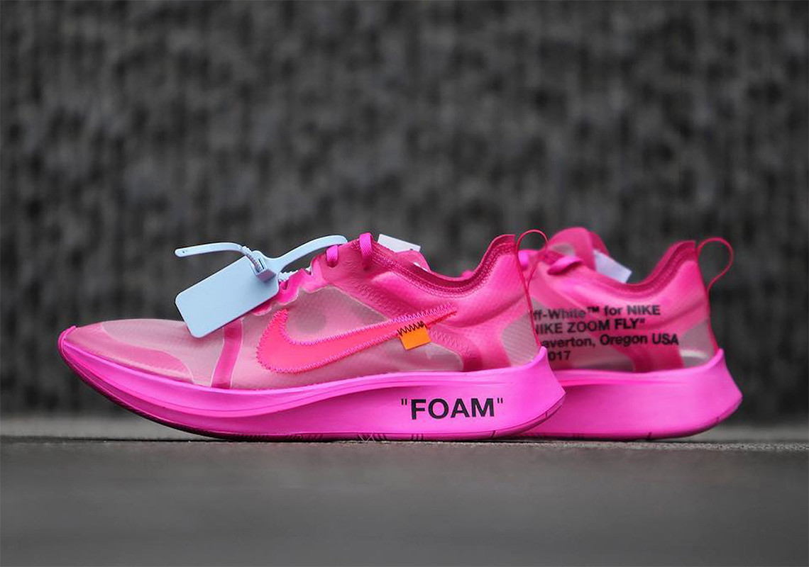 off white fly zoom pink