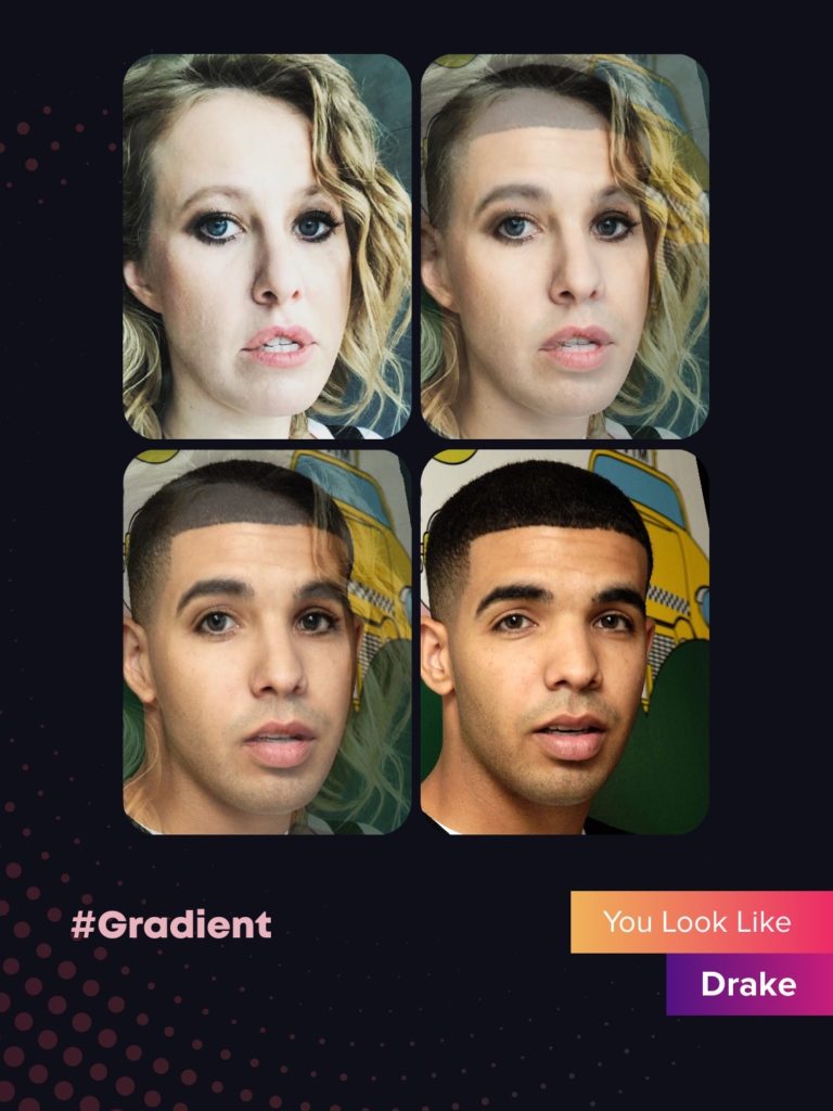 #Gradient: на кого из Голливуда похожи звезды? 