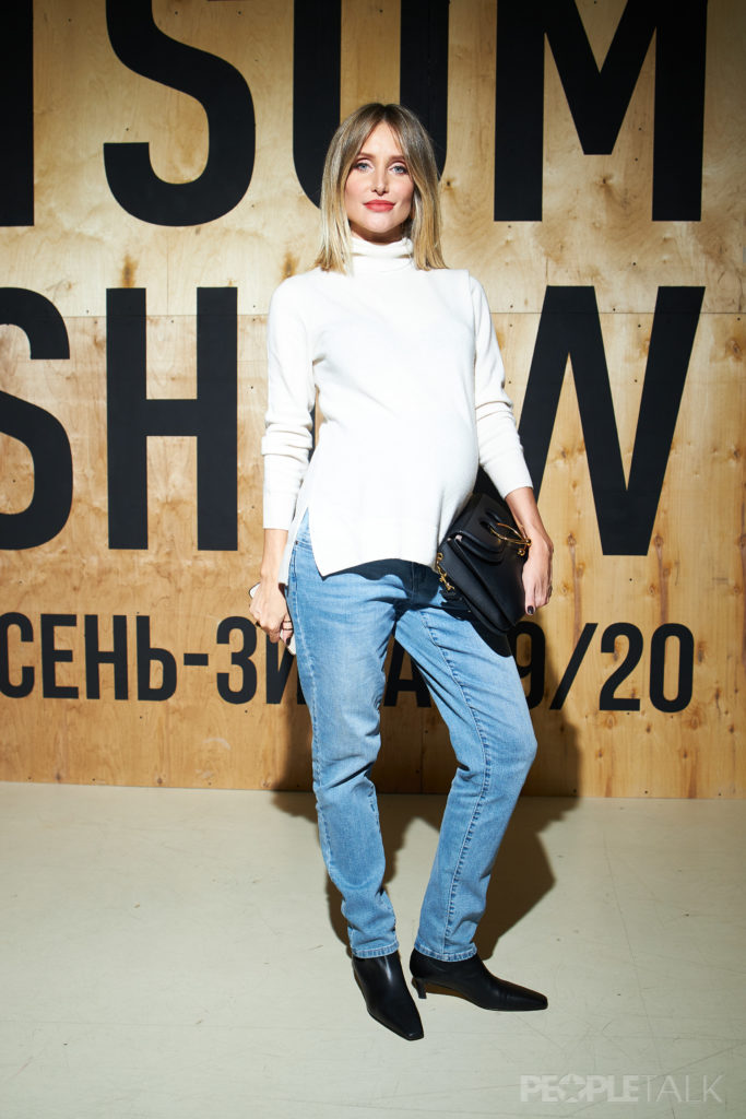 Баста, Дина Немцова и Илья Колунов на TSUM Fashion Show 