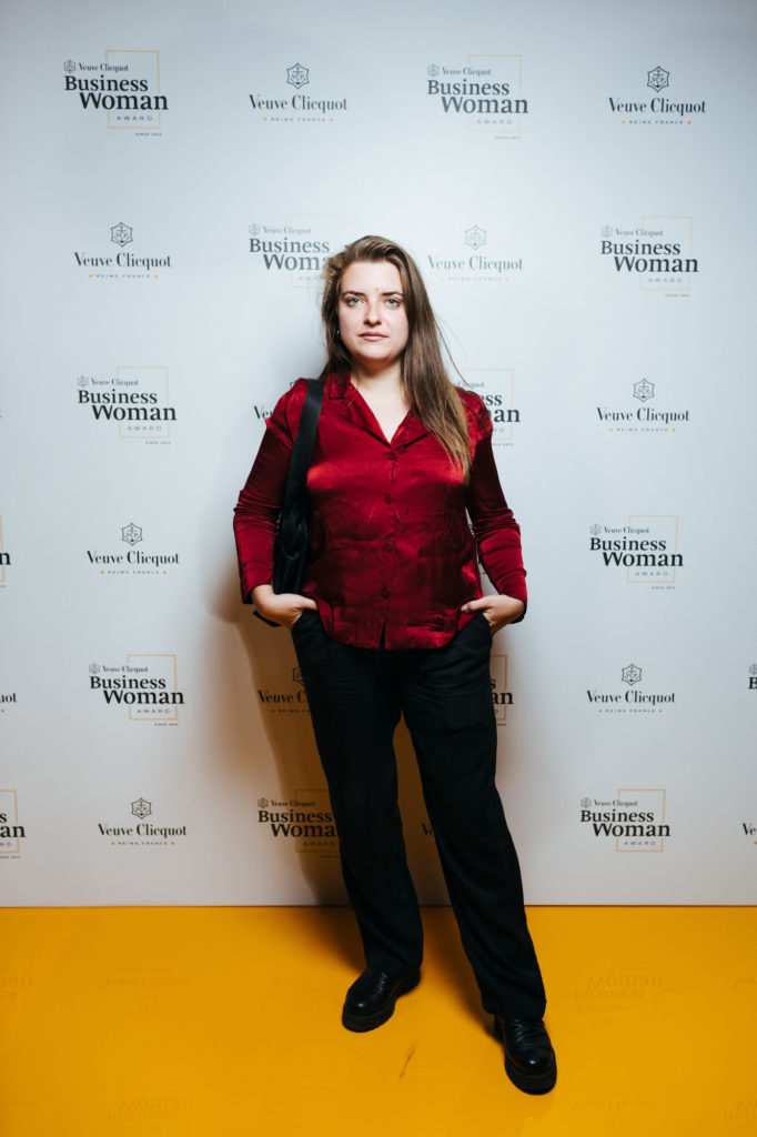 Андрей Малахов, Аврора и Марика на премии Veuve Clicquot Business Woman Award 