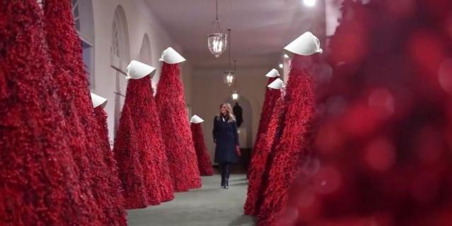 Красота! Как Мелания Трамп готовится к Рождеству? 