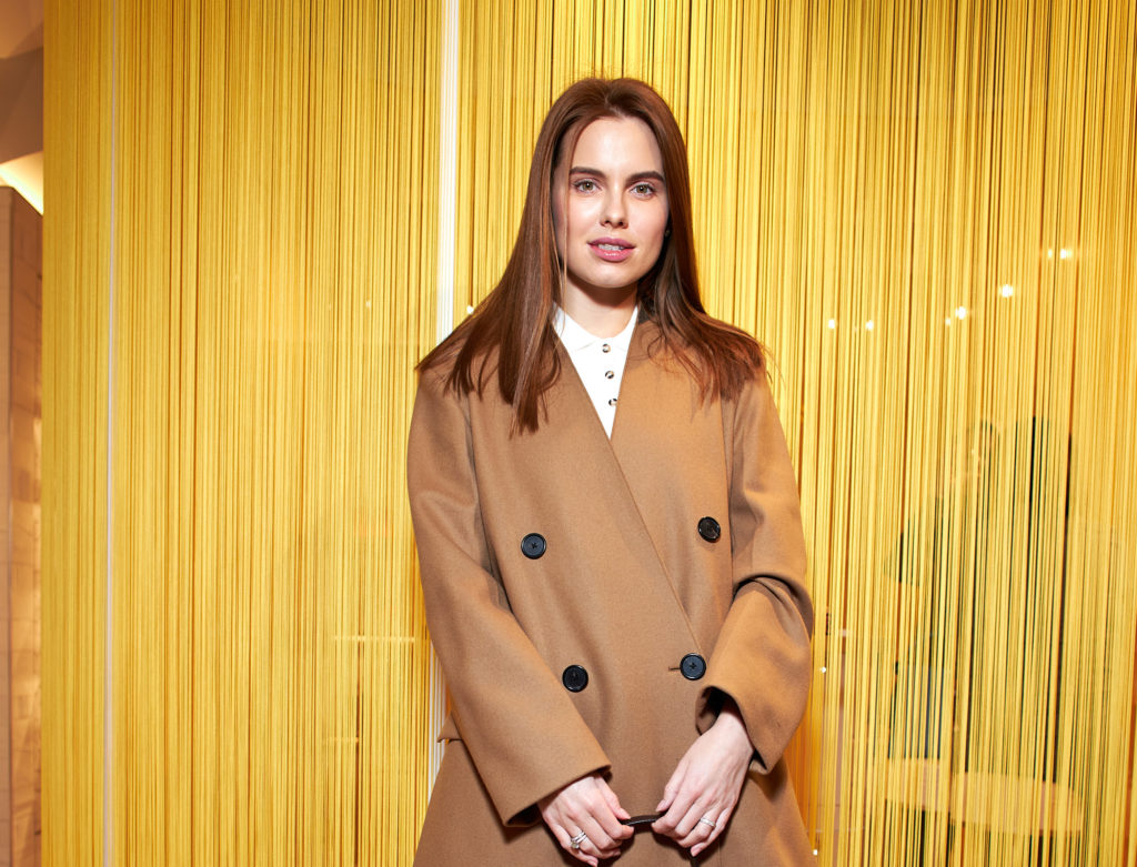 Дарья Клюкина и Саша Спилберг на открытии Fendi Peekaboo Bar