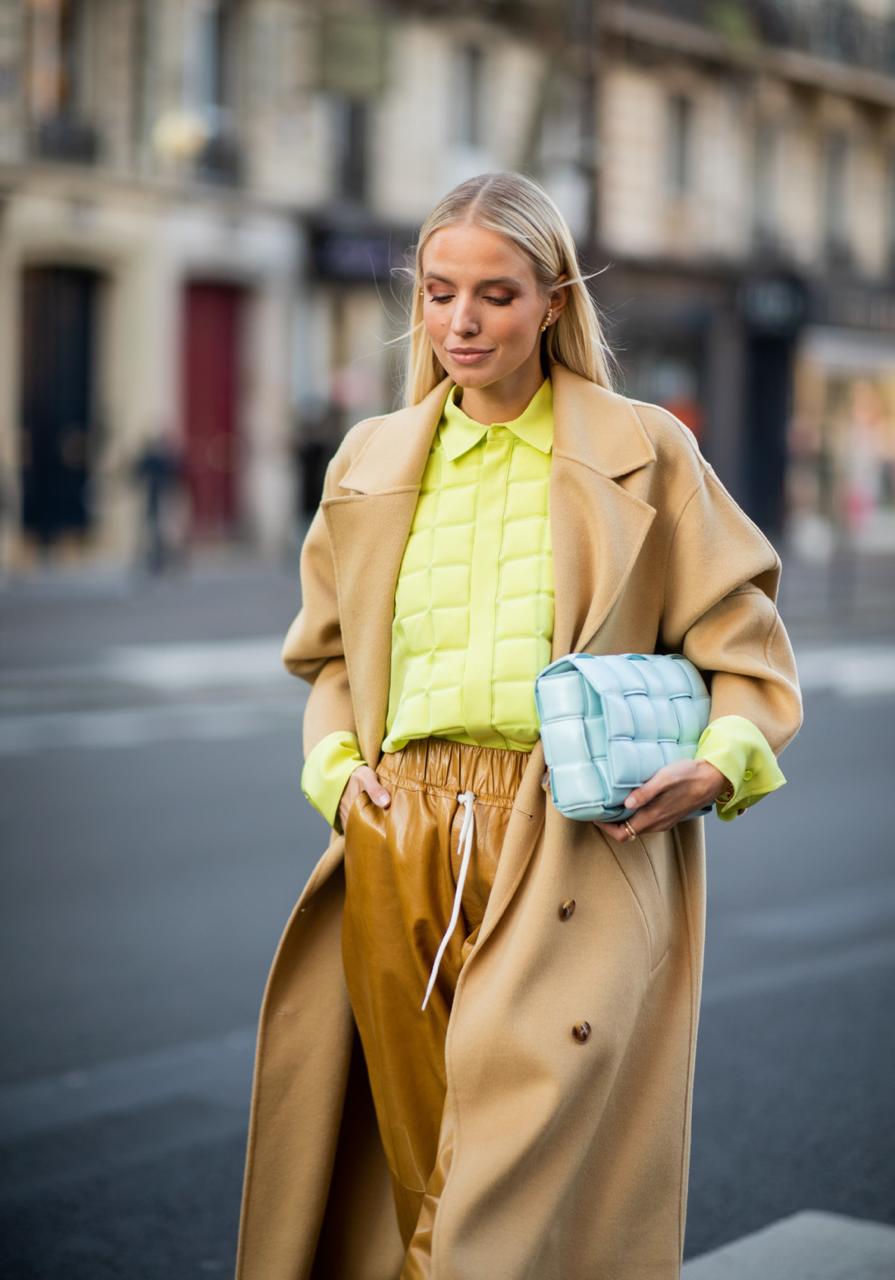 На примере модных блогеров: как составить зимние образы с яркой одеждой 