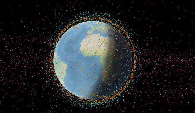 Находка дня: сайт с интерактивной картой космического мусора