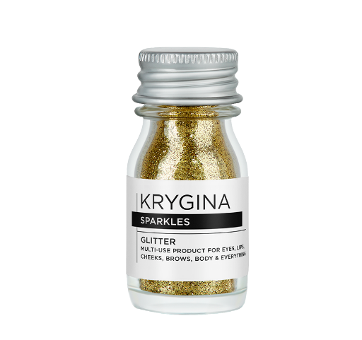 Мультифункциональные блестки Sparkles Gold, Krygina Cosmetics