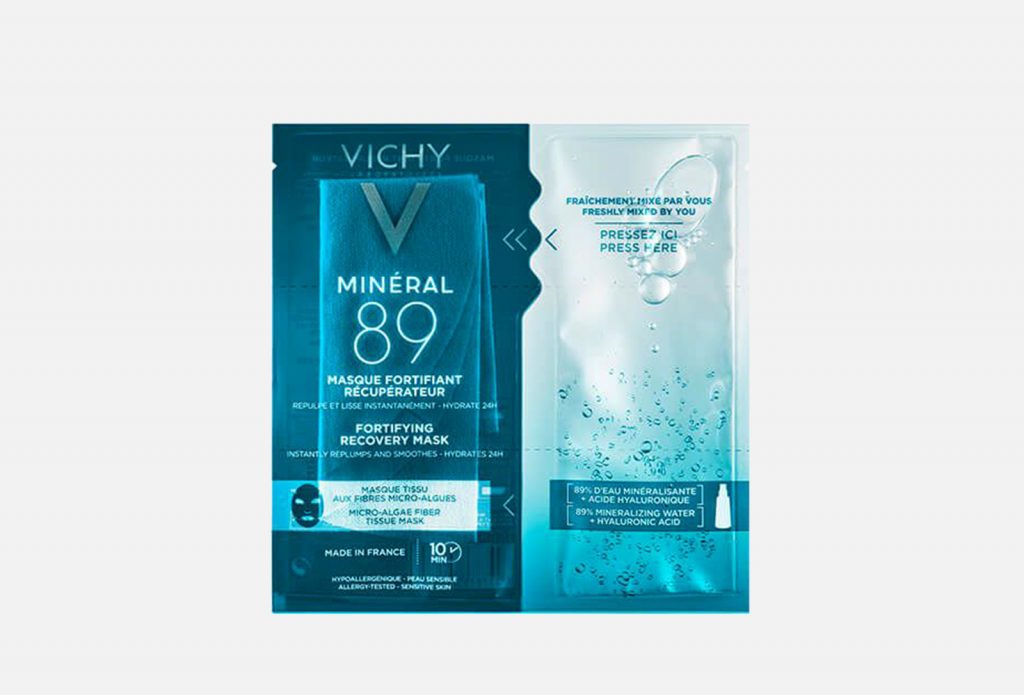 Экспресс-маска из микроводорослей, Mineral 89, Vichy, 350 р.