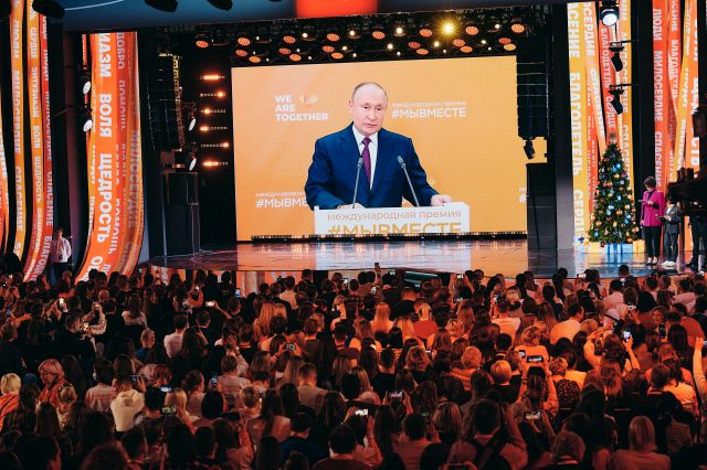Владимир Путин исполнил мечту ребенка на премии «Мы вместе»