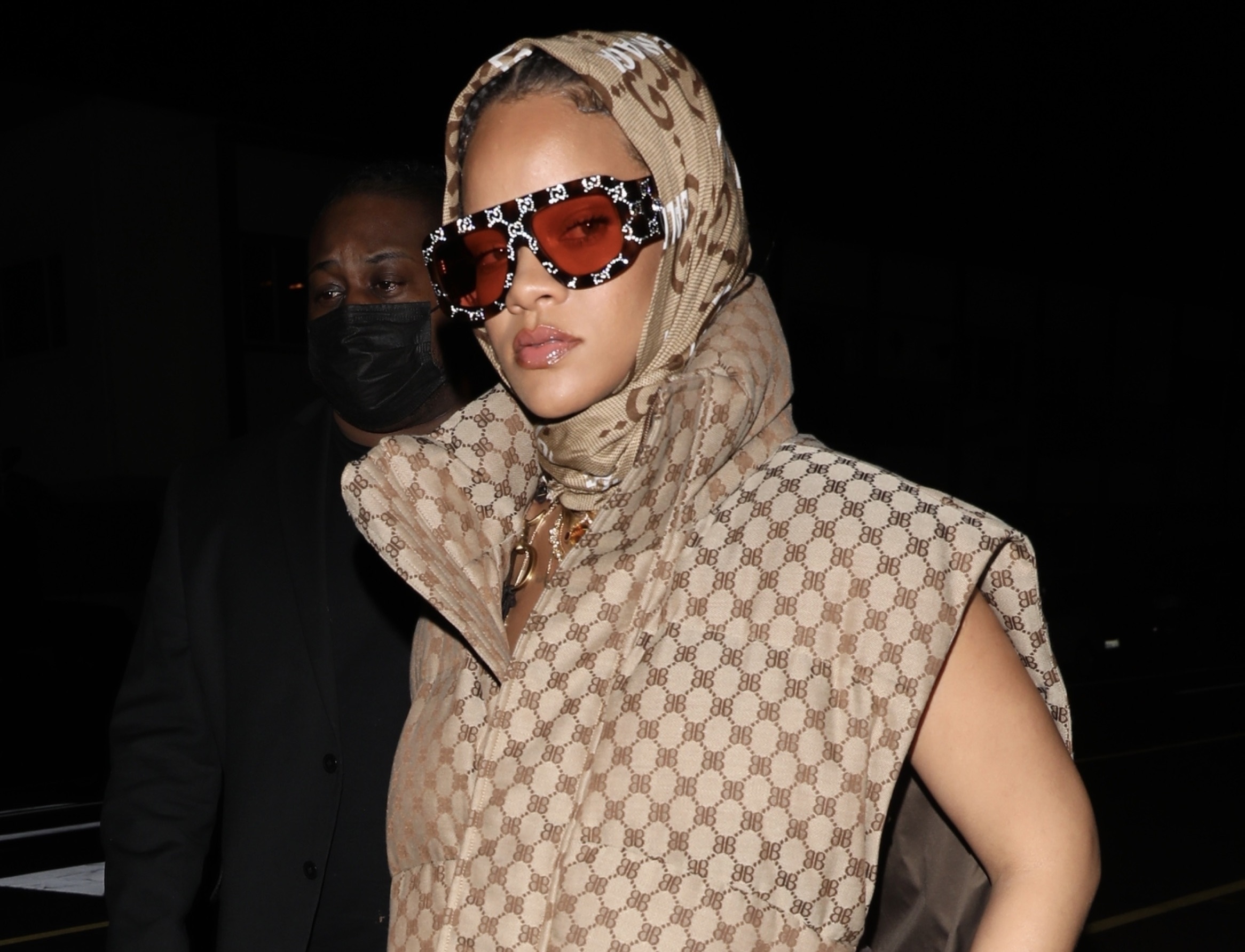 How are the first months after Rihanna giving birth and when will she show her baby?